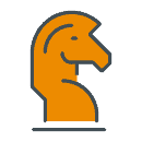 icon of horse chess piece